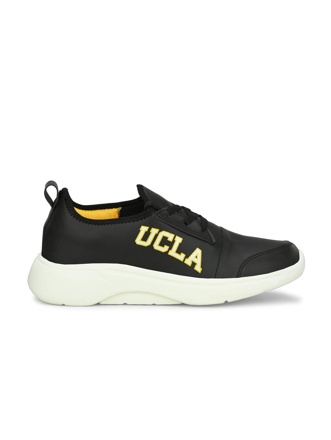 black synthetic sport shoes - 18824377 - Standard Image - 2