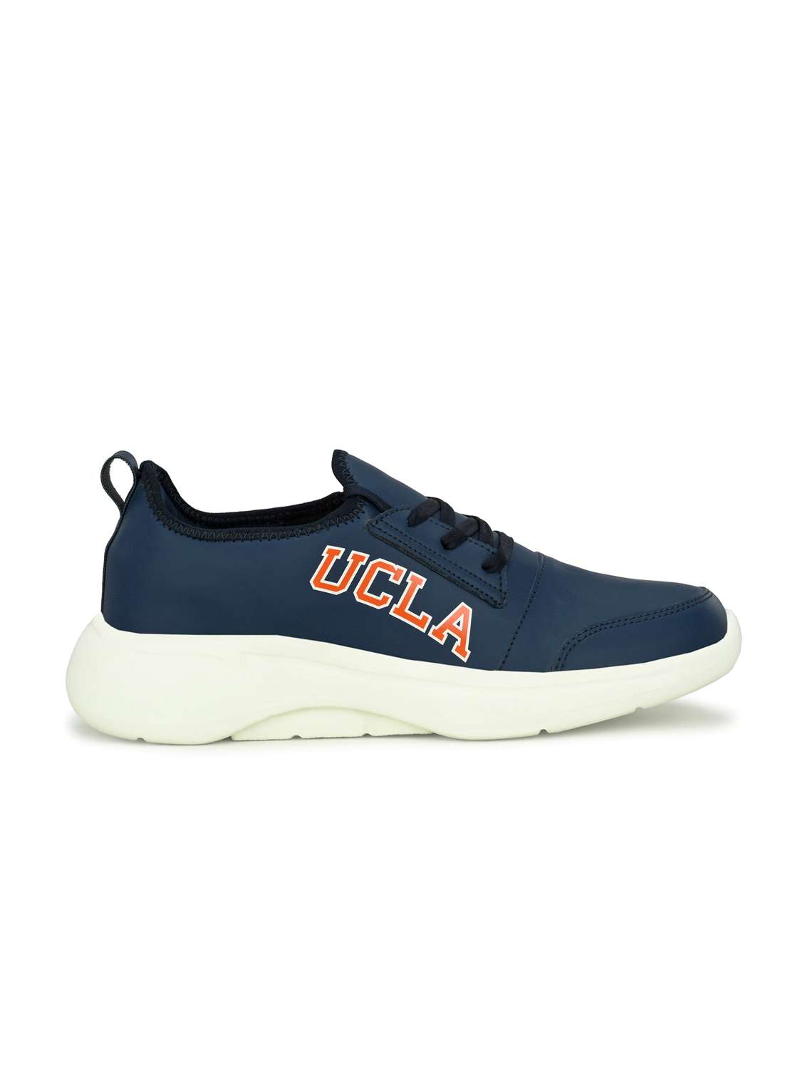 navy synthetic sport shoes - 18824379 - Standard Image - 2