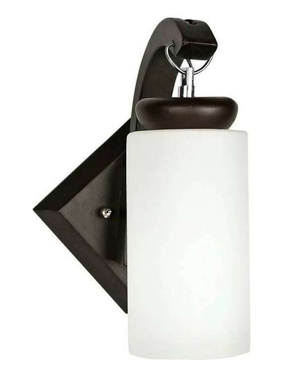 lakshya colorful decortive scone glass wall lamp light with stylish wooden fitting dx26 - 18835995 - Standard Image - 2