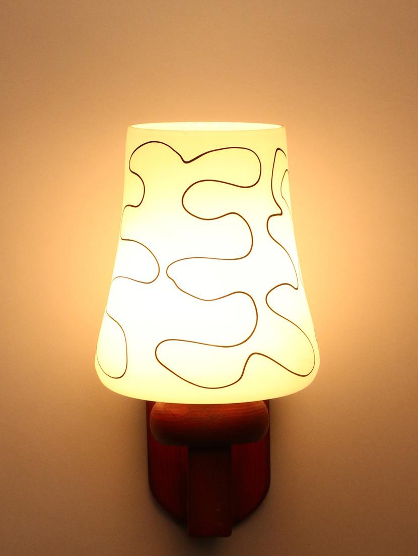 somil designer glass wall lamp (colorful, hand decorative) wh3 - 18836560 - Standard Image - 2