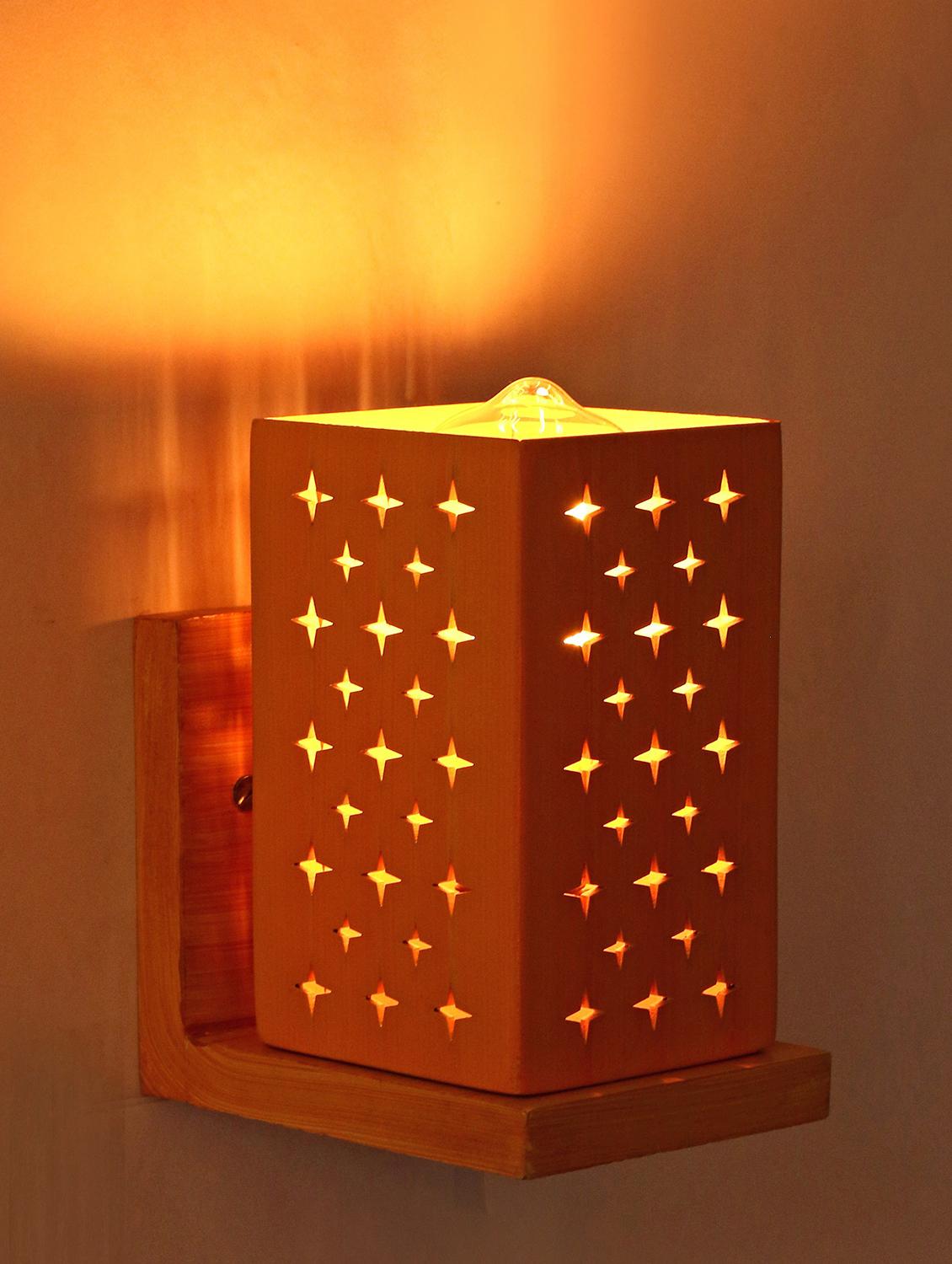 somil designer wooden wall lamp aa4 - 18838818 - Standard Image - 2