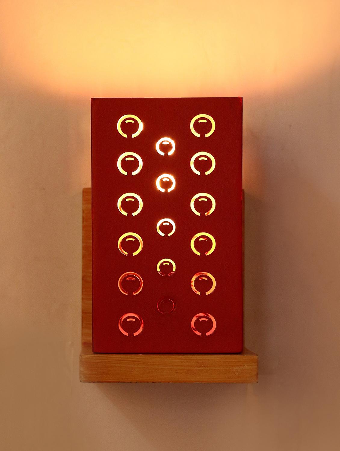somil designer wooden wall lamp (set of 4)- aa53 - 18838823 - Standard Image - 2