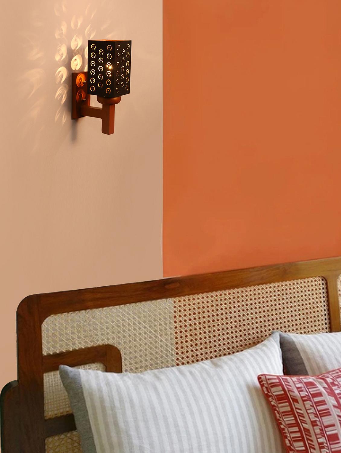 somil designer wooden wall lamp (set of 4)- aa54 - 18838826 - Standard Image - 2