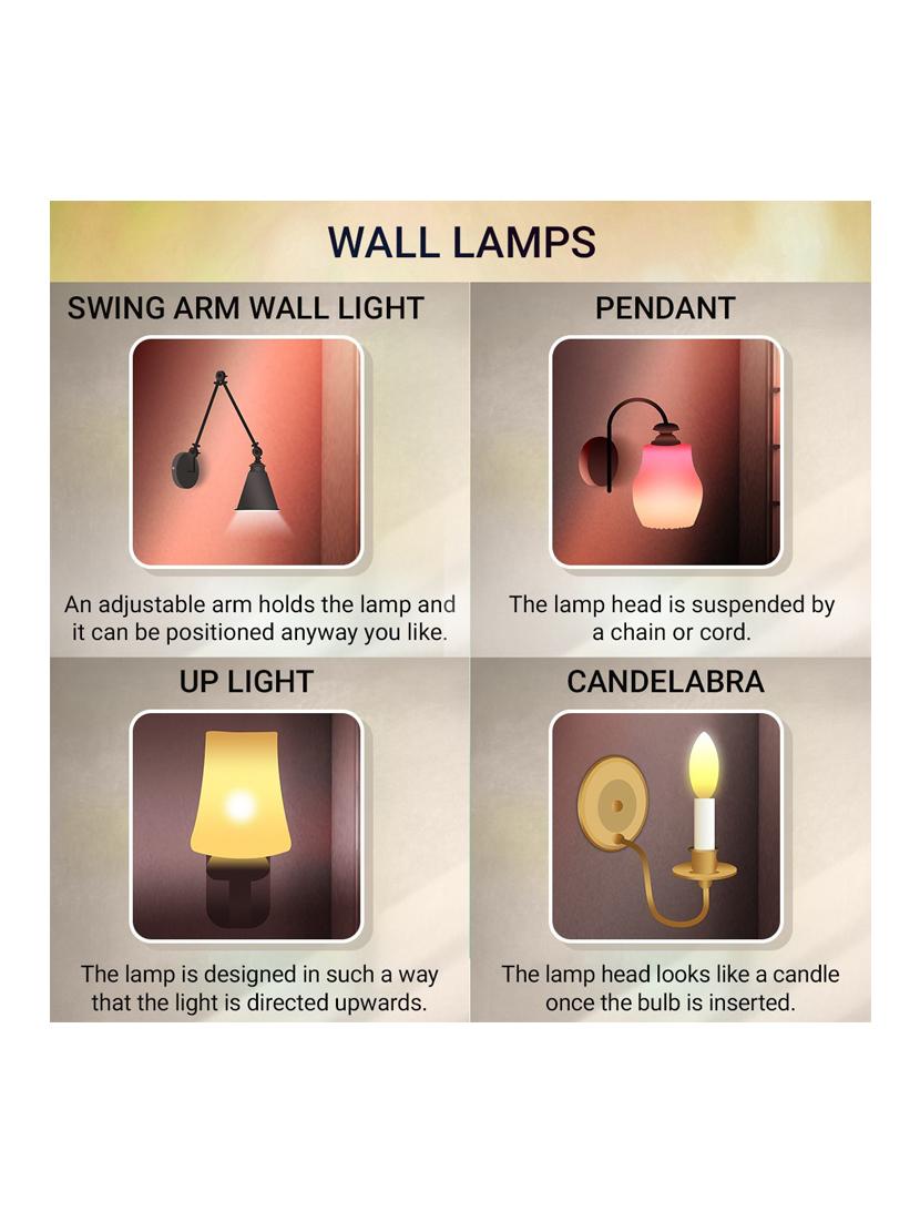 designer hand decorative colorful glass wall lamp light with stylish wooden fitting ( set of two )-el82 - 18840607 - Standard Image - 2