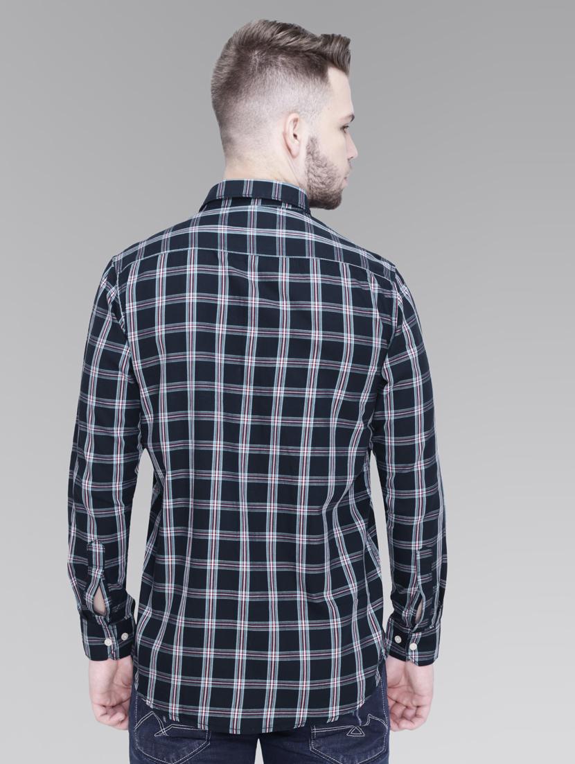 blue cotton casual shirt - 18841815 - Standard Image - 2