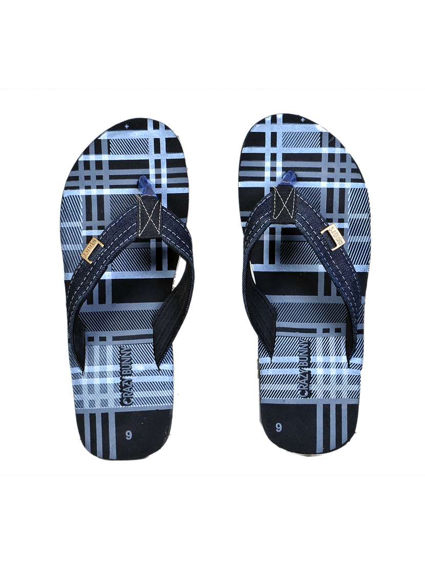 black slip on flip flop