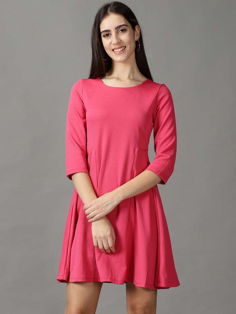 women's  solid dress