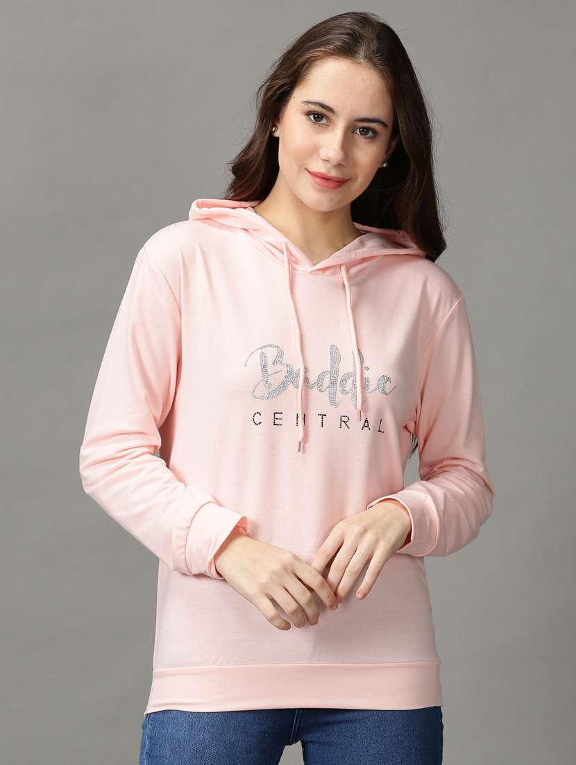 women's chest print sweatshirt - 18843258 - Zoom Image - 0