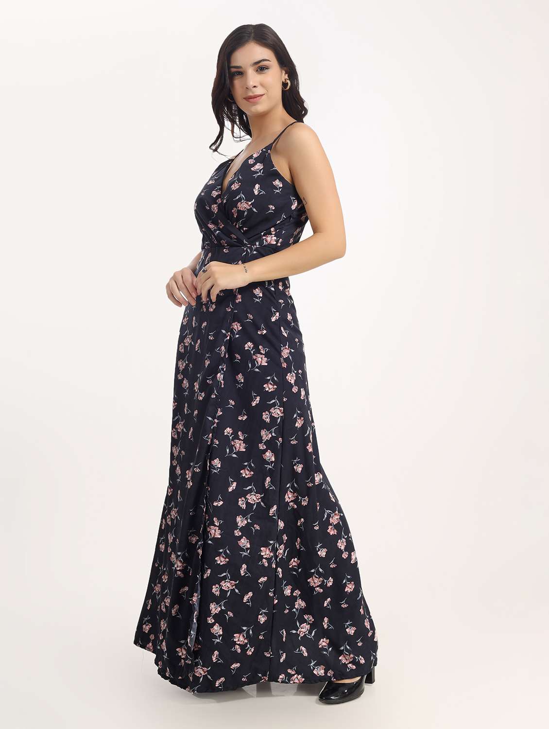 women's fit & flare floral dress