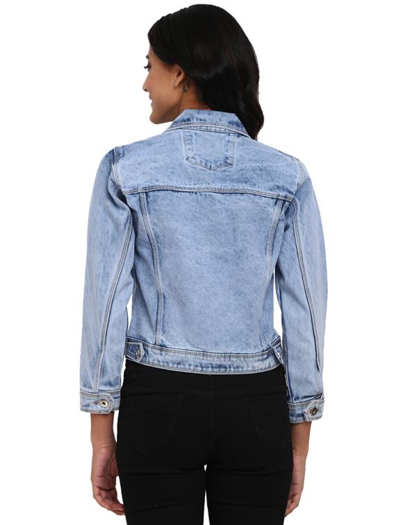 light blue denim jacket - 18844560 - Standard Image - 2