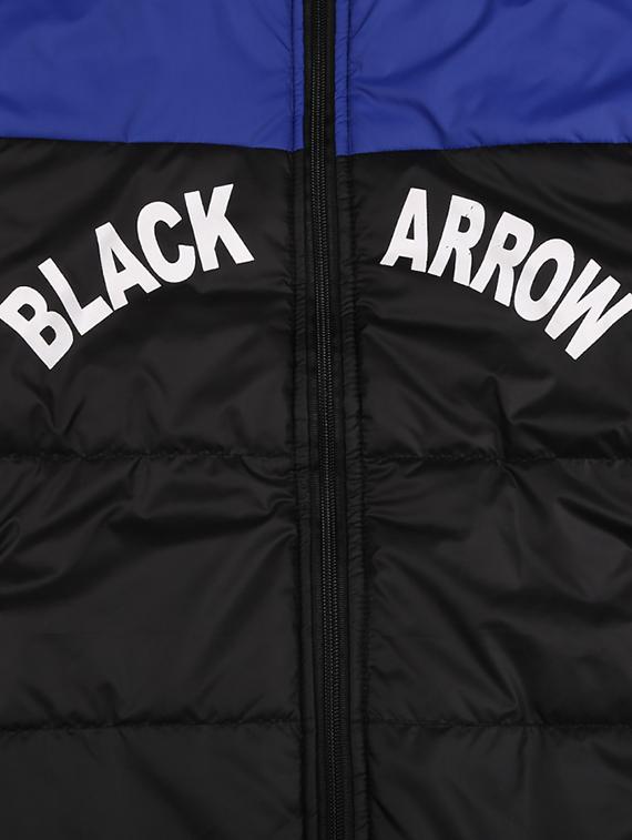 black cotton quilted jacket - 18847913 - Standard Image - 2