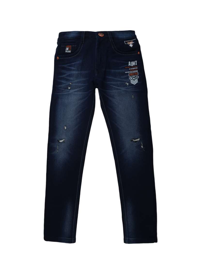 boy's distress slim fit jeans