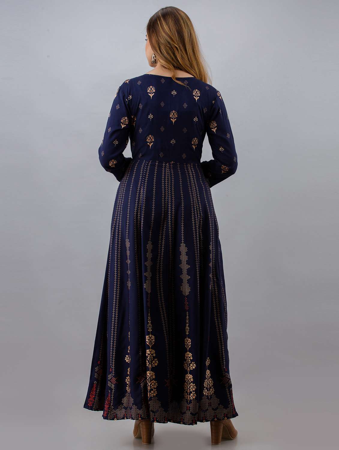 women's flared kurta - 18873644 -  Standard Image - 2