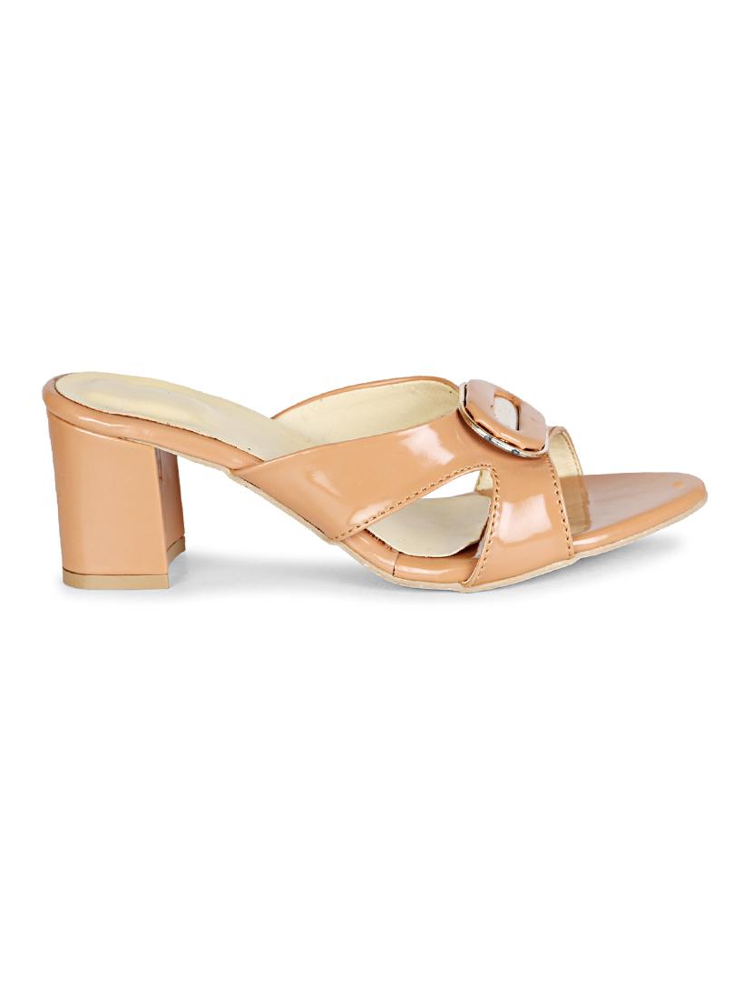 beige solid sandal - 18875861 - Standard Image - 2