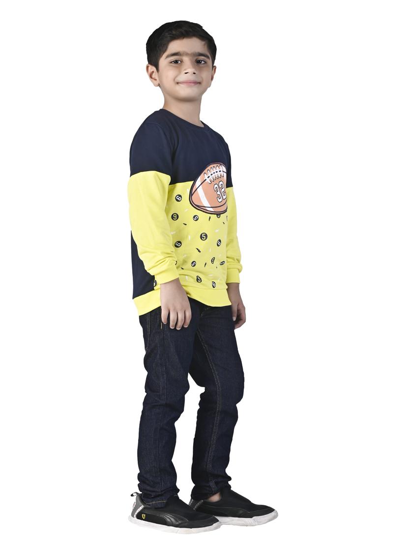 boys color block sweatshirt - 18878040 - Standard Image - 2