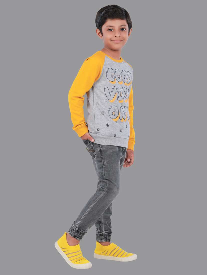 boys color block sweatshirt - 18878045 -  Standard Image - 2