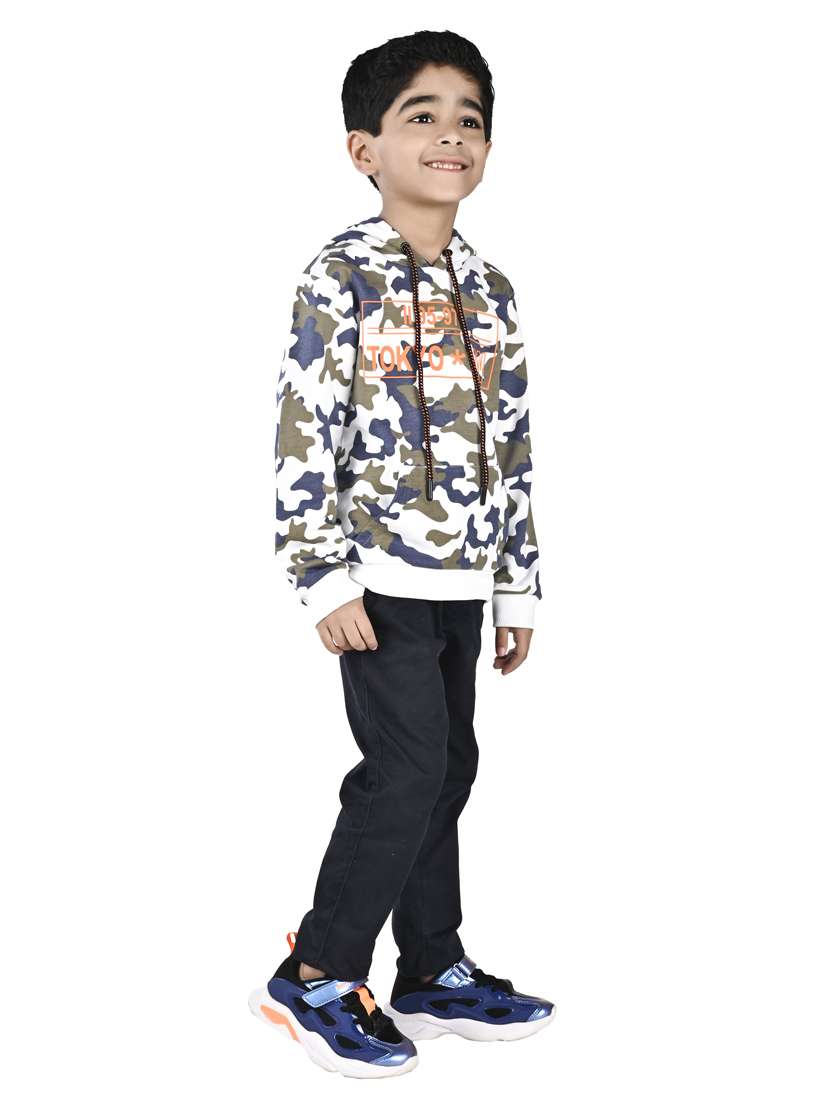 boys camouflage sweatshirt - 18878052 -  Standard Image - 2