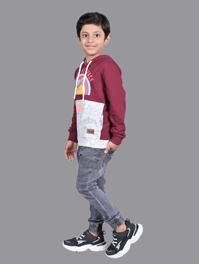 boys color block sweatshirt - 18878057 -  Standard Image - 2