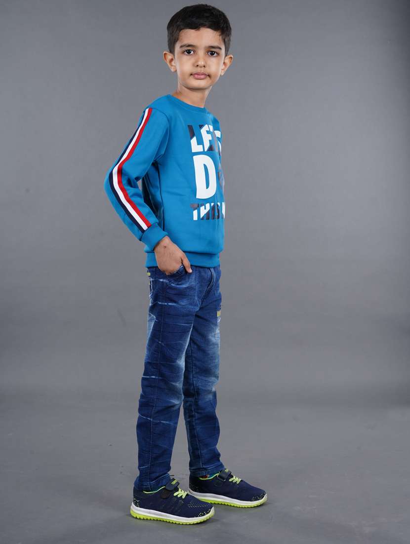 boys typography sweatshirt - 18878060 -  Standard Image - 2