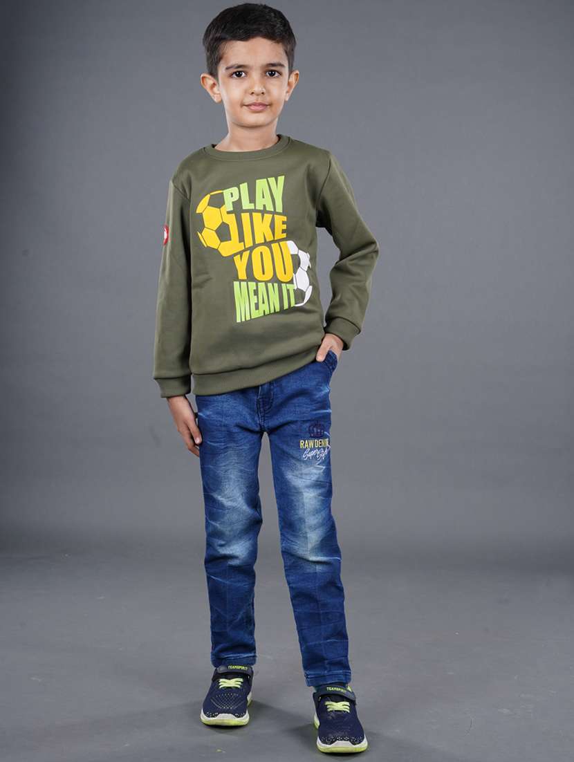 boys printed sweatshirt - 18878062 -  Standard Image - 2