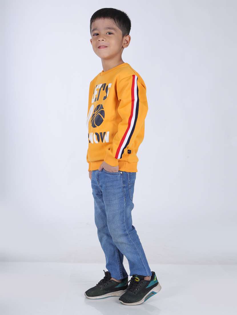 boys typography sweatshirt - 18878067 -  Standard Image - 2