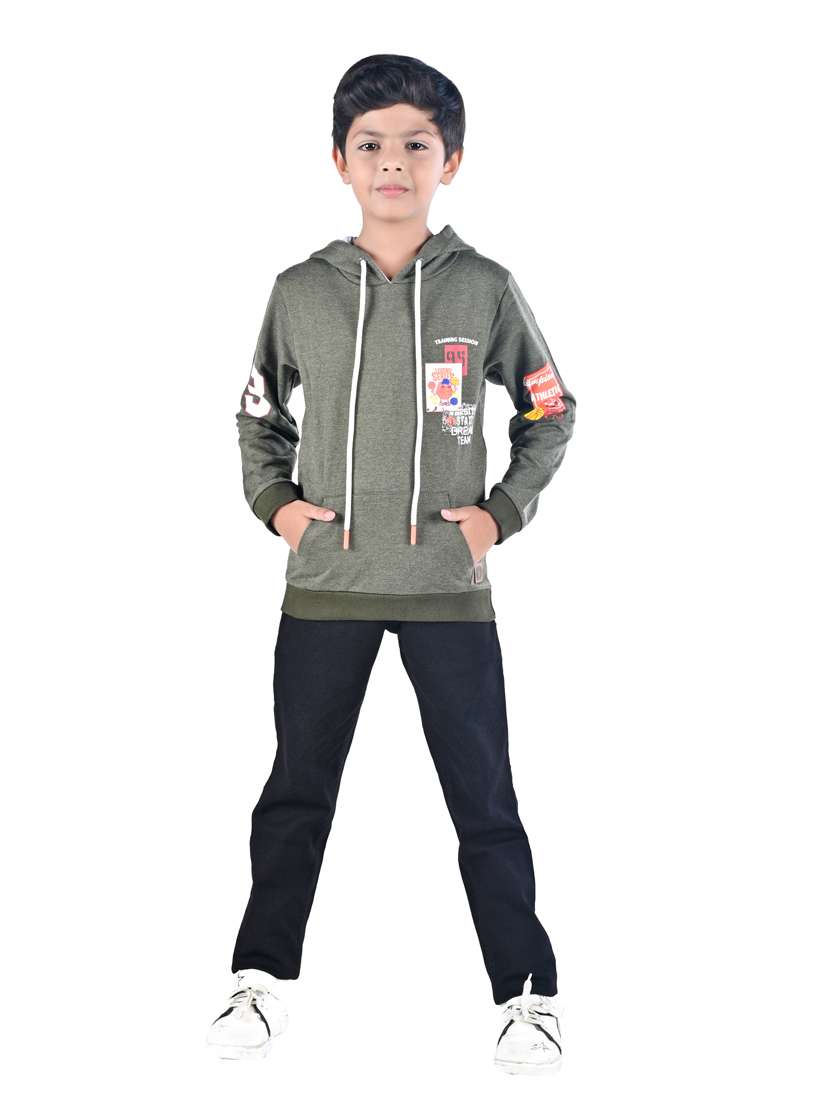 boys printed sweatshirt