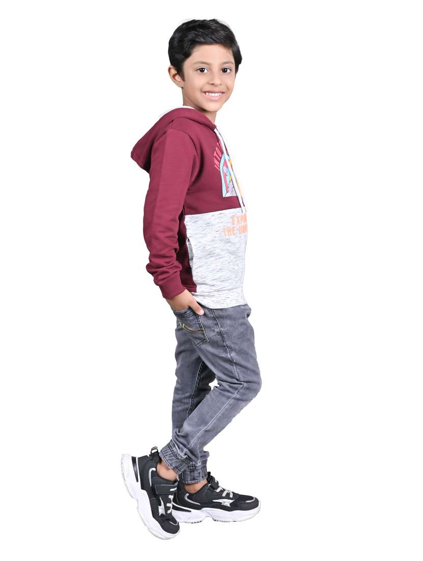 boys color block sweatshirt - 18878075 -  Standard Image - 2