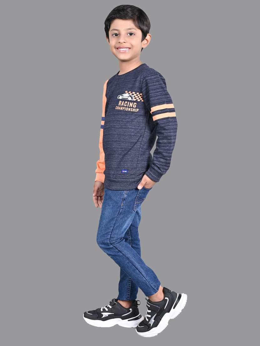 boys color block sweatshirt - 18878086 -  Standard Image - 2