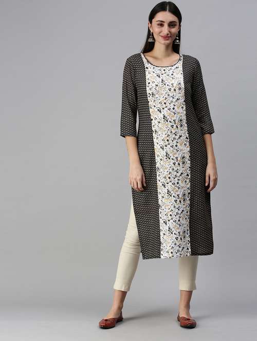 women's straight kurta - 18879169 -  Standard Image - 0