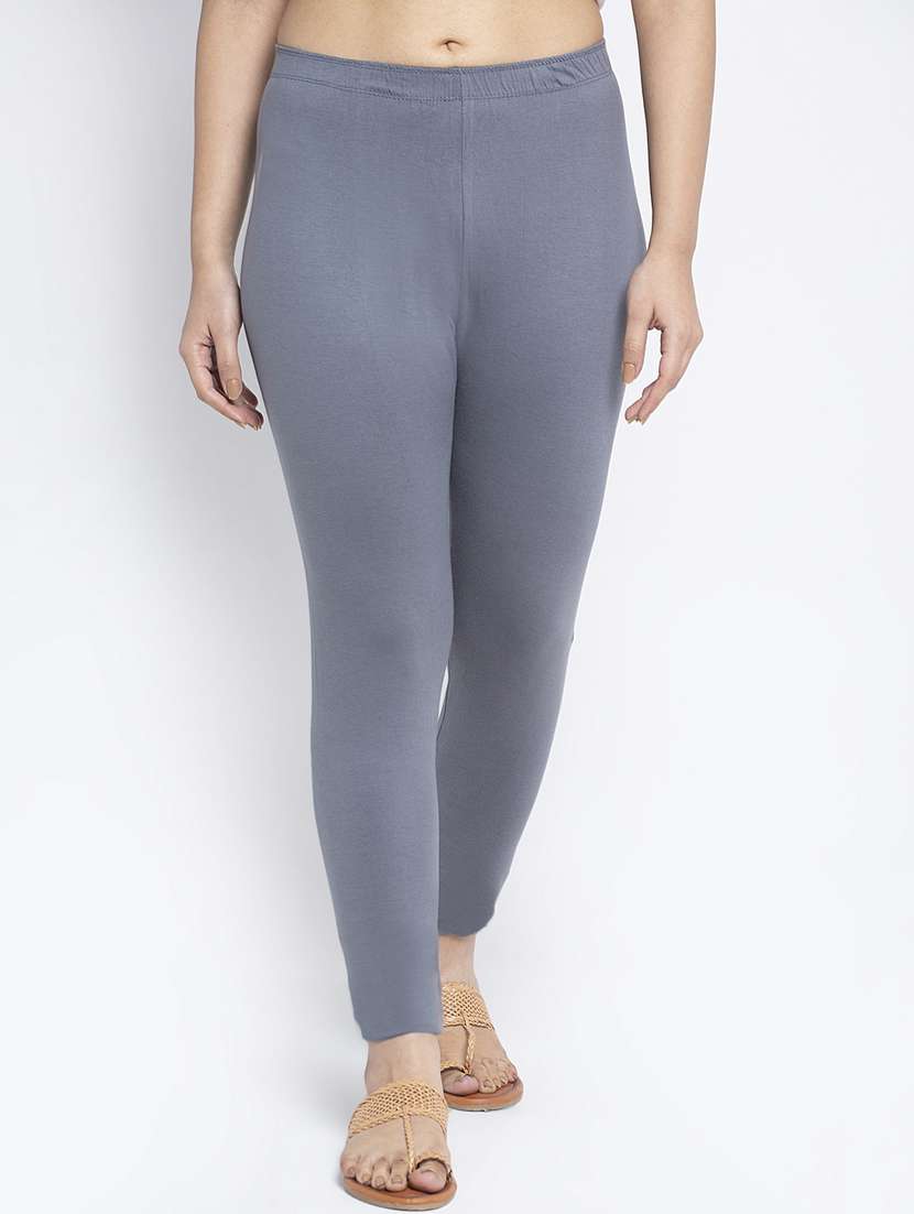 mid rise solid legging - 18885947 - Zoom Image - 0