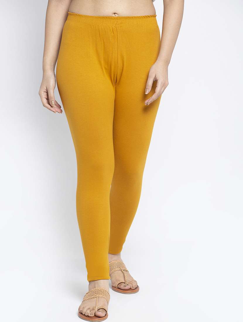 mid rise solid legging