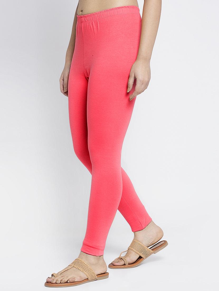 multi colored cotton lycra leggings - 18886243 - Standard Image - 2