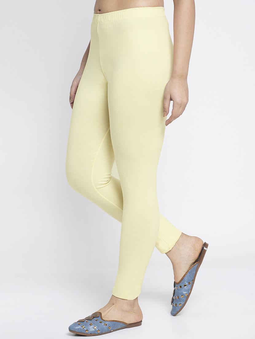 multi colored cotton lycra leggings - 18886258 - Standard Image - 2