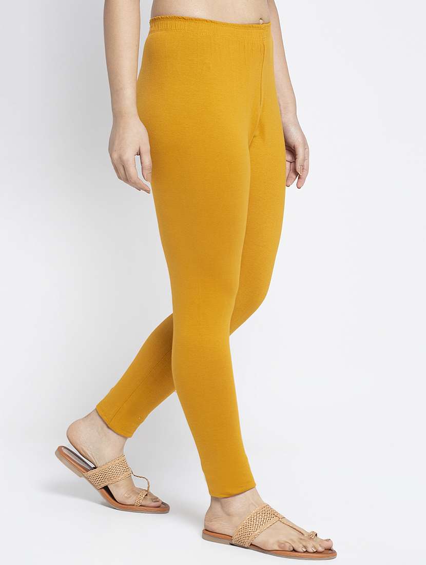 multi colored cotton lycra leggings - 18886265 -  Standard Image - 2