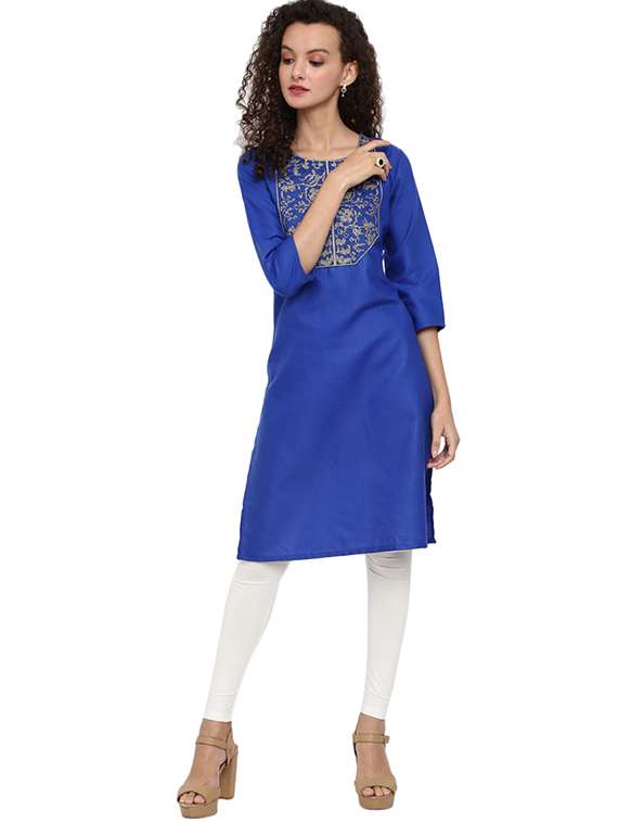 women's straight kurta