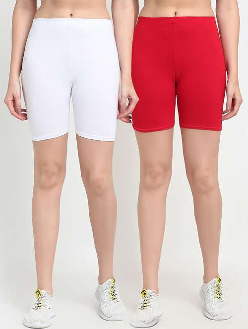 pack of 2 mid rise solid short - 18903764 -  Standard Image - 0