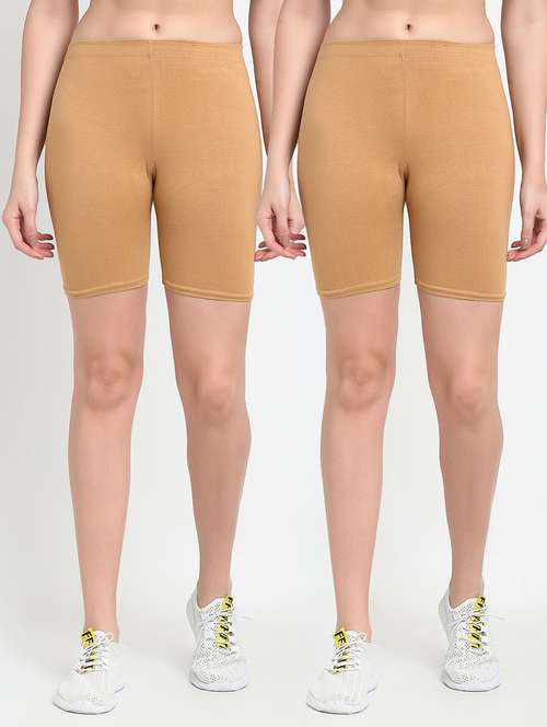 pack of 2 mid rise solid short - 18903793 -  Standard Image - 0