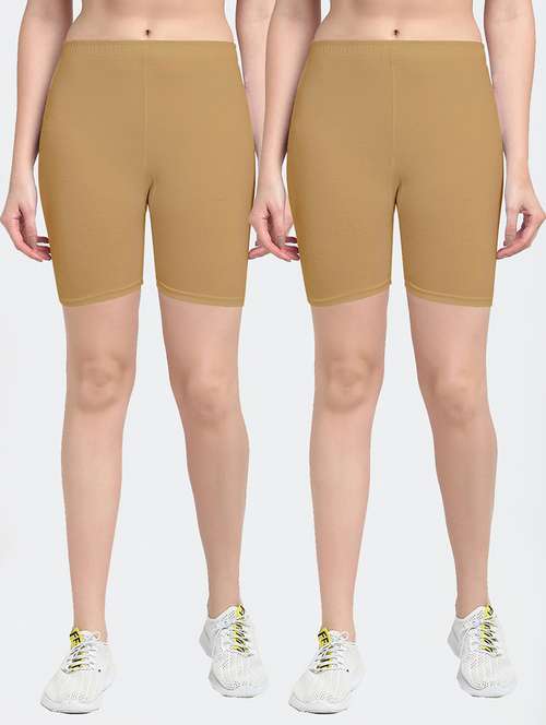 pack of 2 mid rise solid short - 18904000 - Standard Image - 0