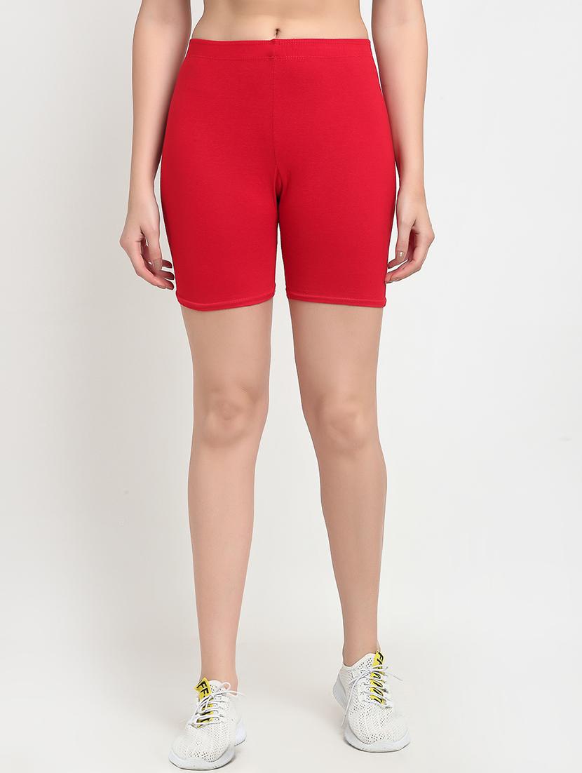 pack of 3 mid rise solid short - 18904127 - Standard Image - 2