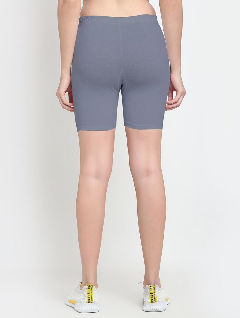 pack of 3 mid rise solid short - 18904225 - Standard Image - 2