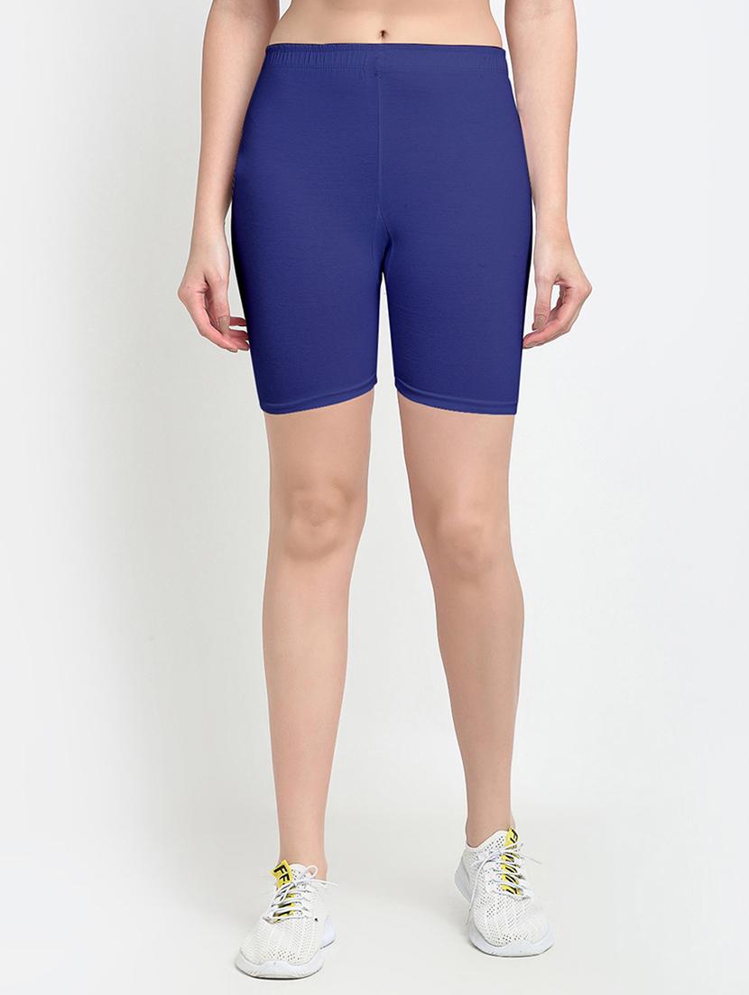 pack of 3 mid rise solid shorts - 18904370 - Standard Image - 2
