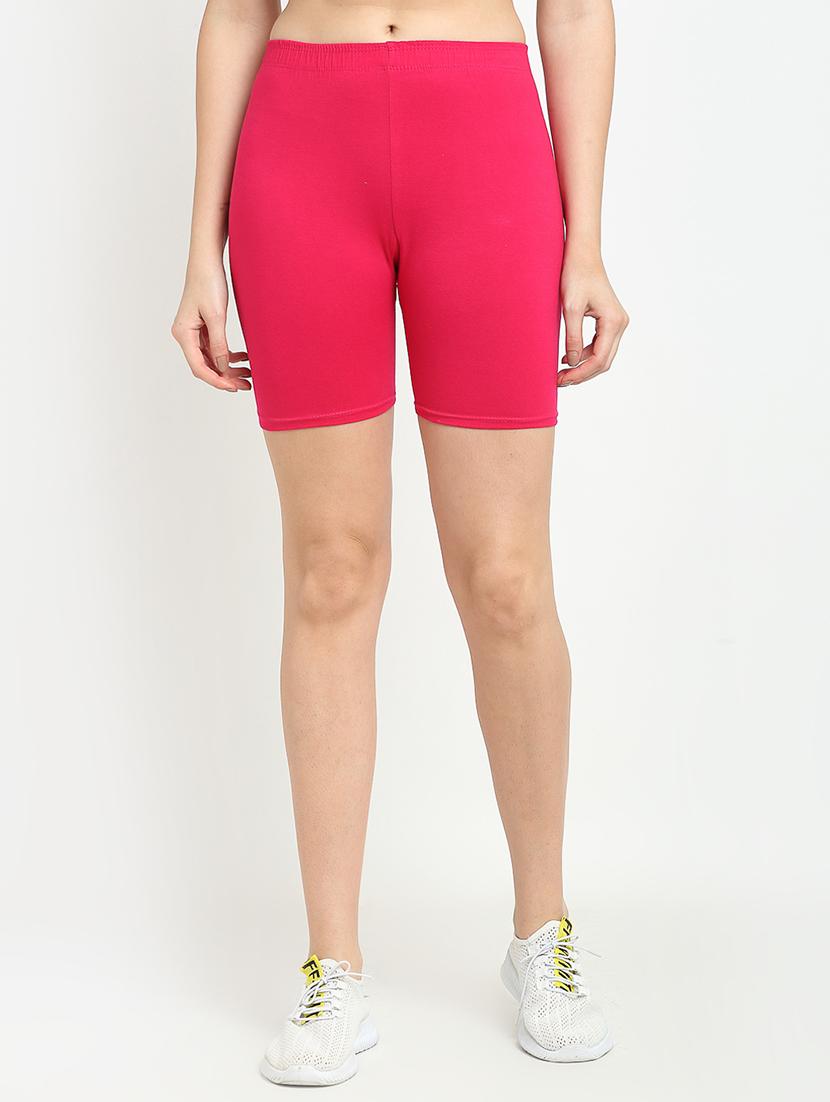 pack of 3 mid rise solid shorts - 18904398 - Standard Image - 2