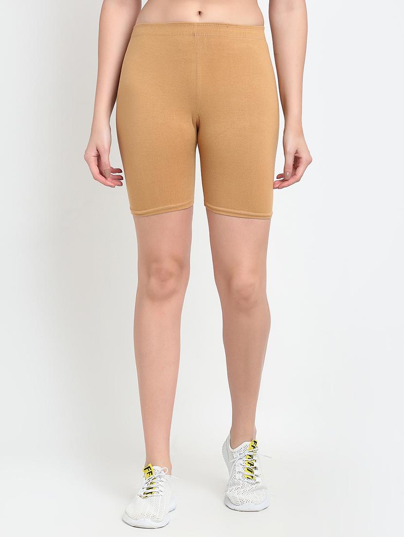 pack of 3 mid rise solid shorts - 18904399 - Standard Image - 2