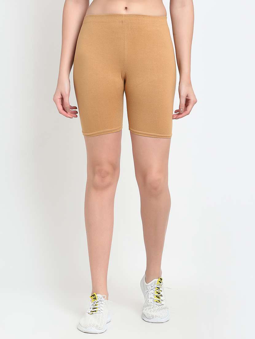 pack of 2 mid rise solid shorts - 18904405 -  Standard Image - 2