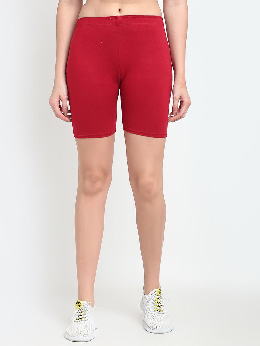 pack of 3 mid rise solid shorts - 18904427 - Standard Image - 2