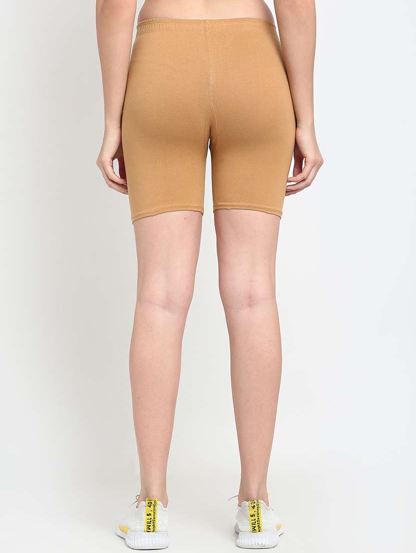 pack of 2 mid rise solid shorts - 18904498 -  Standard Image - 2