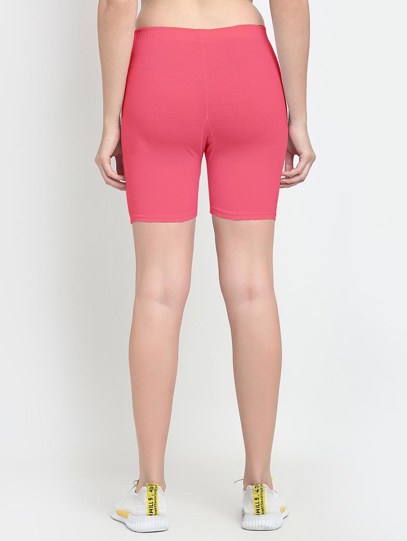 pack of 2 mid rise solid shorts - 18904521 - Standard Image - 2