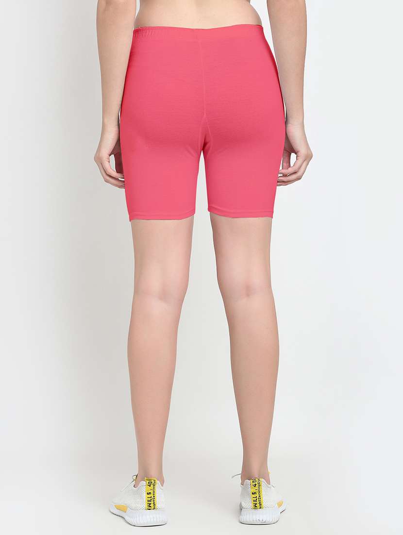 pack of 2 mid rise solid shorts - 18904526 -  Standard Image - 2