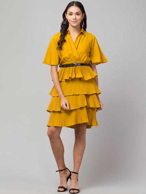 women's tiered dress self design dress - 18904572 -  Standard Image - 0