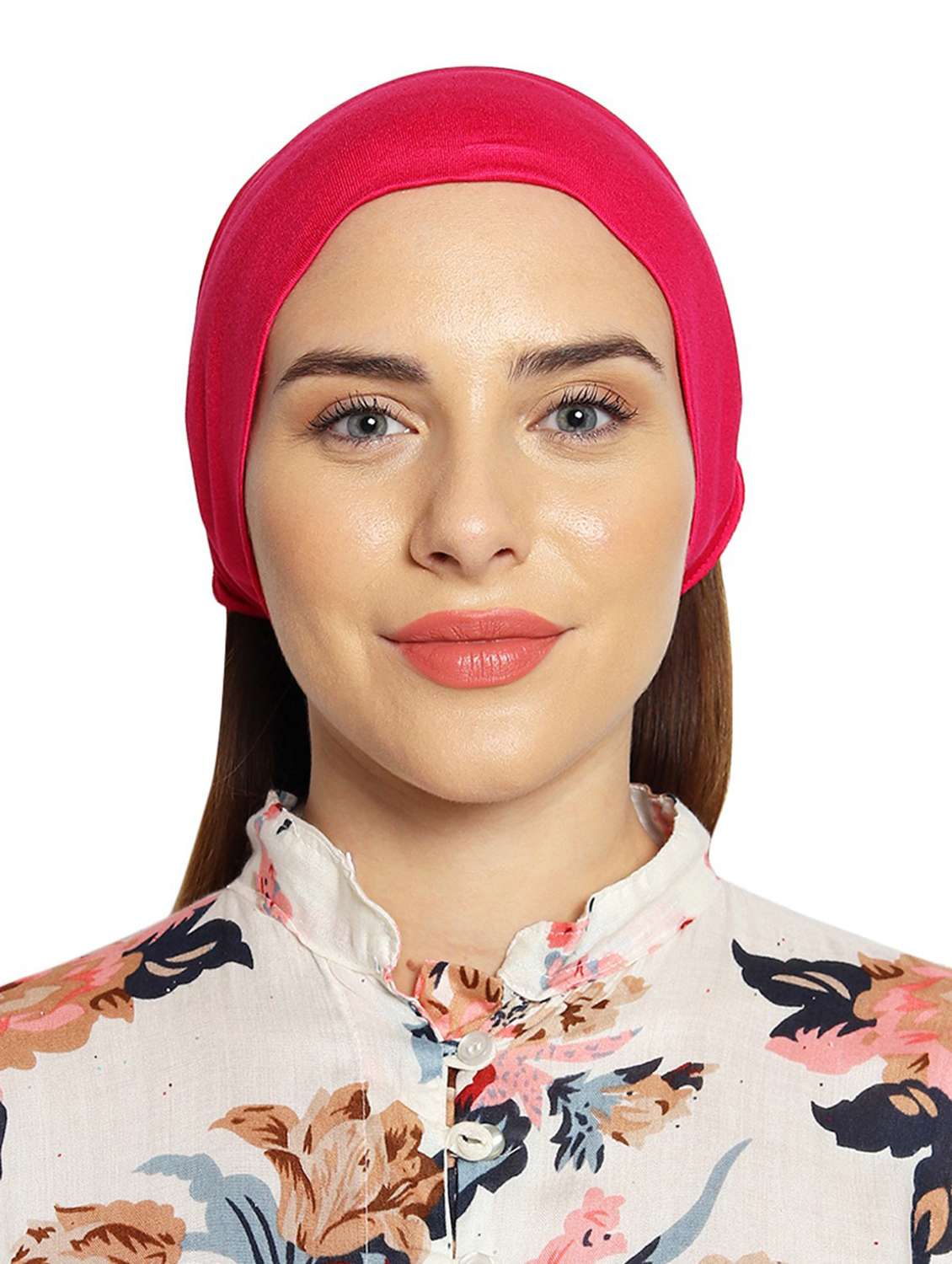pink coloured skull cap - 18905341 -  Zoom Image - 0